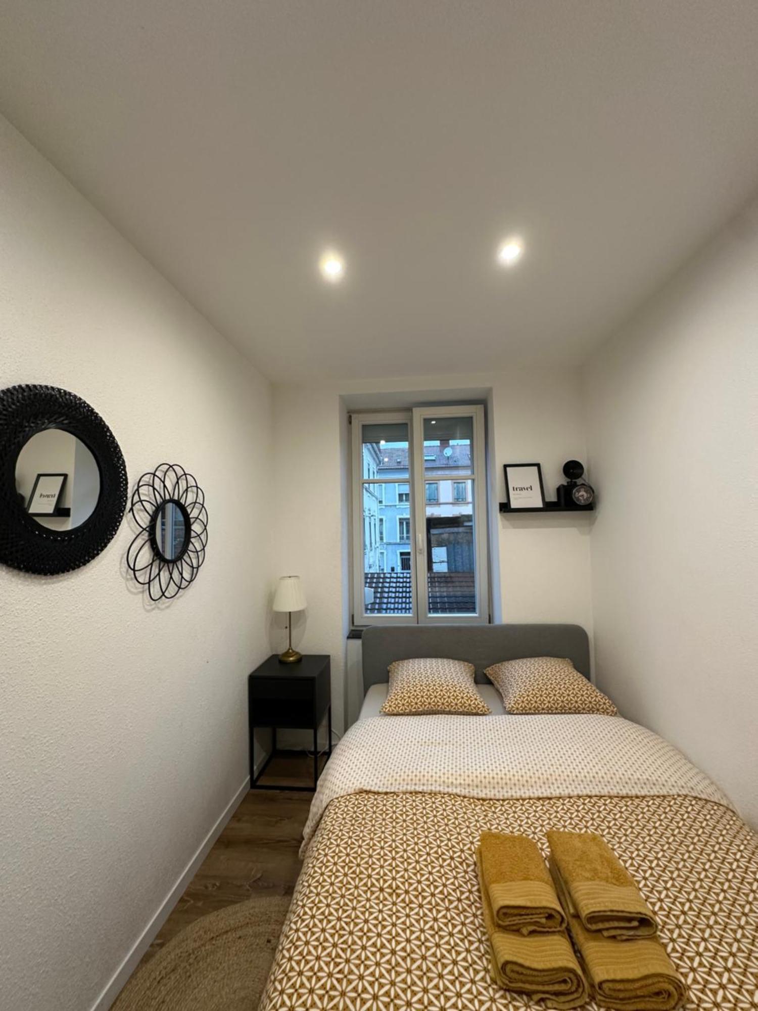# Le 2 # Tres Beau T3 1Er Etage Tout Confort, Neuf, Mulhouse Centre المظهر الخارجي الصورة