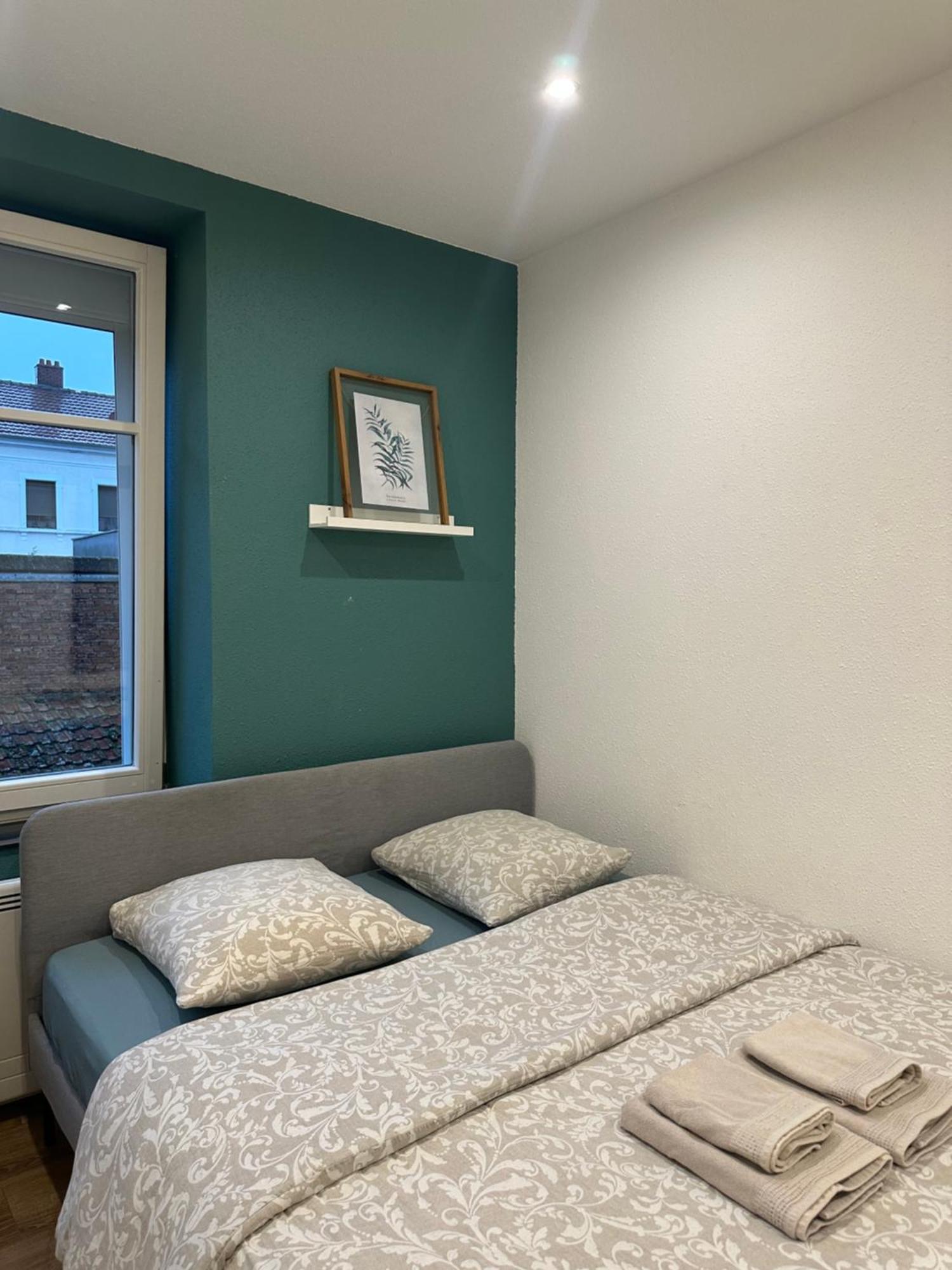# Le 2 # Tres Beau T3 1Er Etage Tout Confort, Neuf, Mulhouse Centre المظهر الخارجي الصورة