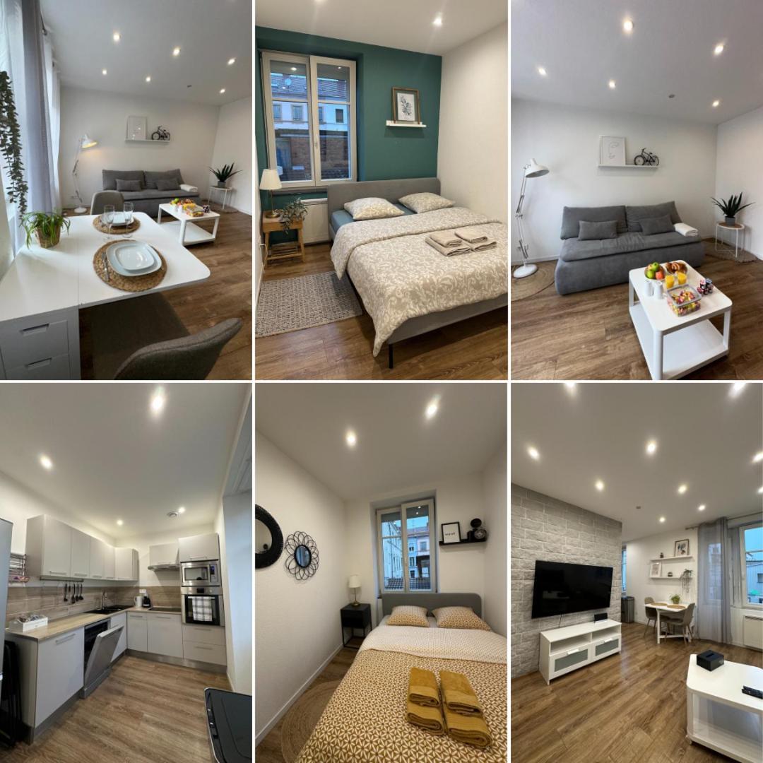 # Le 2 # Tres Beau T3 1Er Etage Tout Confort, Neuf, Mulhouse Centre المظهر الخارجي الصورة