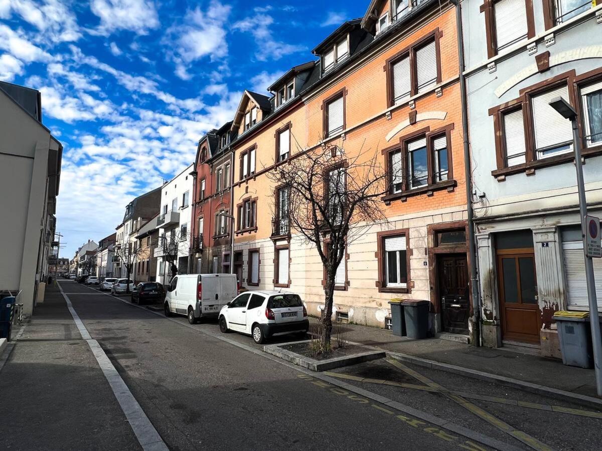 # Le 2 # Tres Beau T3 1Er Etage Tout Confort, Neuf, Mulhouse Centre المظهر الخارجي الصورة
